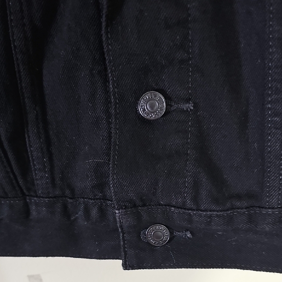 Black Denim Jacket - Picture 9 of 15